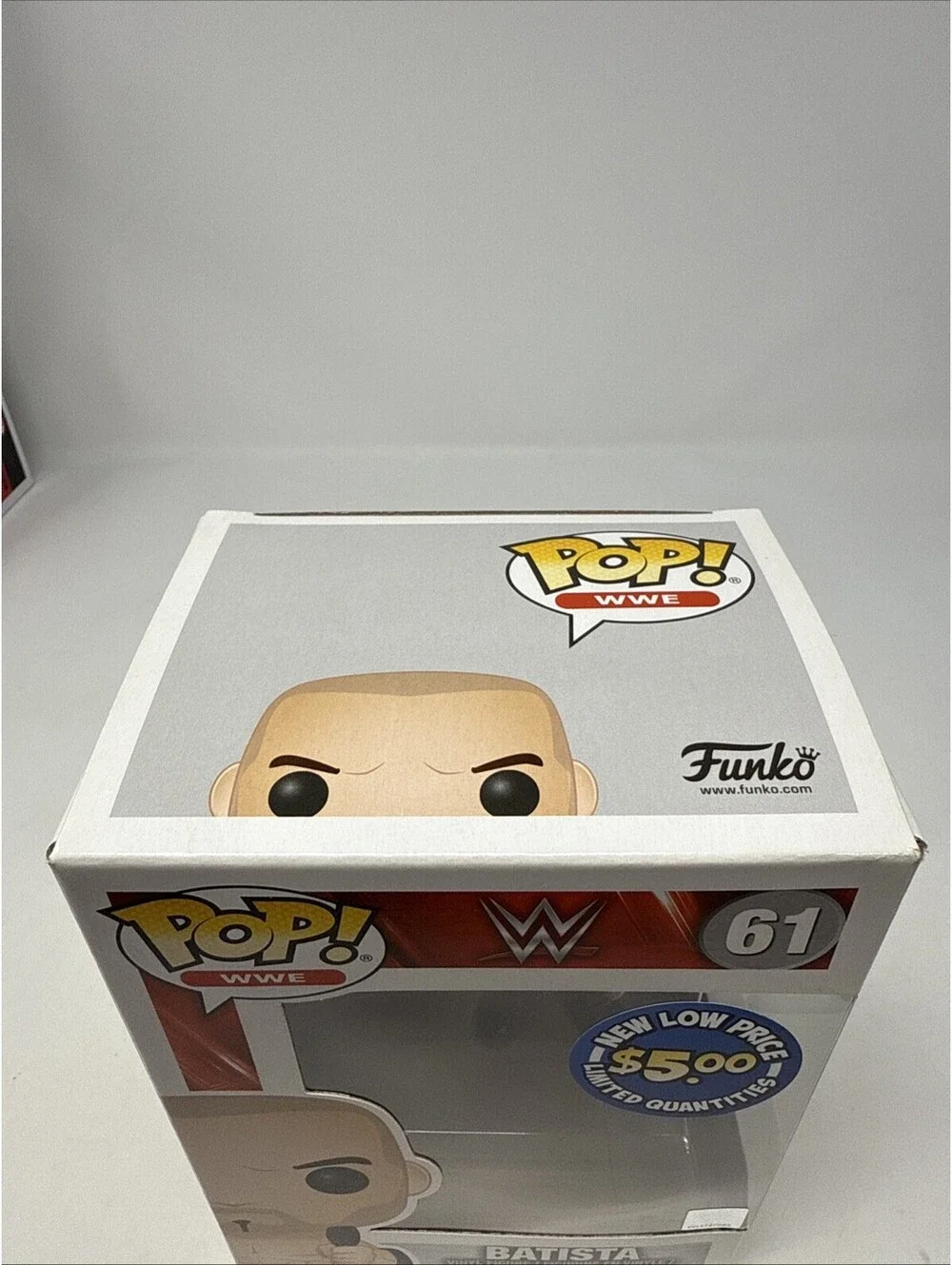 RETIRED Funko Pop! WWE Batista #61 (new, vinyl)